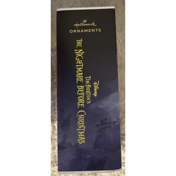 Hallmark 2022 Disney Nightmare Before Christmas Jack Sally Ornaments NIB - Picture 4 of 5